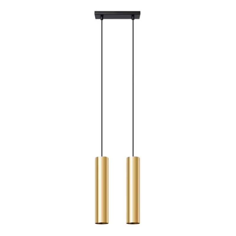 Hanglamp aan een koord LAGOS 2xGU10/10W/230V goud Actieprijs