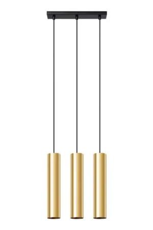 Aanbieding Hanglamp aan een koord LAGOS 3xGU10/10W/230V goud