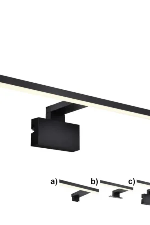 Superprijs Nordlux - LED Badkamer spiegelverlichting MARLEE LED/8,9W/230V IP44 zwart