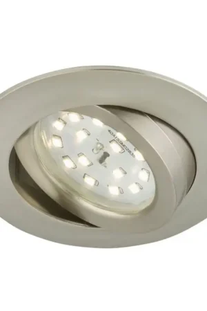 Briloner 7296-012 - LED dimbare badkamer inbouwspot ATTACH LED/6,5W/230V IP23 mat chroom Lage Kosten