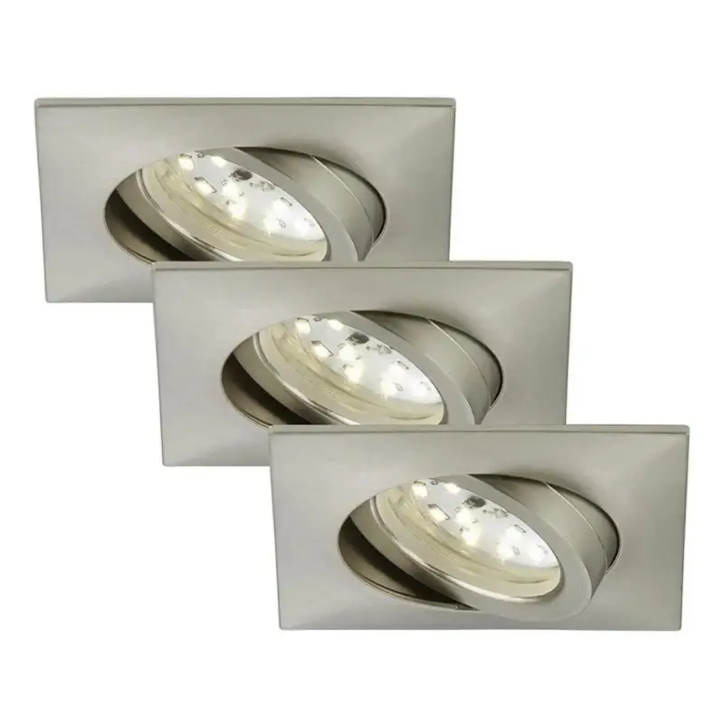 Koop Vandaag Briloner 7210-032 - SET 3x Hangende LED Badkamer plafond verlichting ATTACH LED/5W/230V IP23 mat chroom