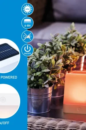Express Levering Grundig - LED RGB Solar lamp LED/3,7V