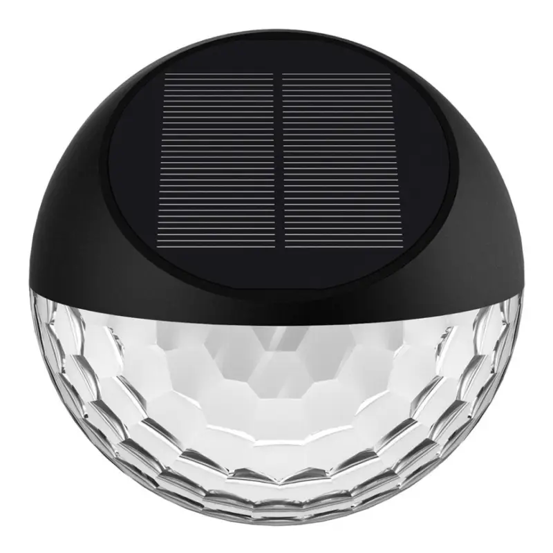 Aigostar - LED Solar wandlamp LED/2W/1,2V zwart 300 mAh 2700K IP44 Koopje