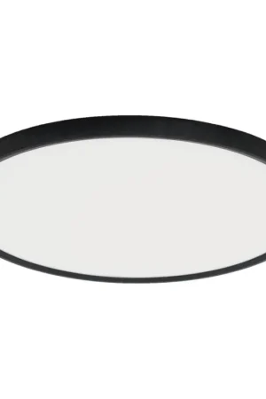 Fulgur 42364 - LED Plafondlamp NOMY LED/40W/230V 3000/4000/6000K IP40 diameter 50 cm zwart Superprijs