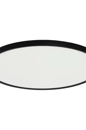Betaalbaar Fulgur 42366 - LED Plafondlamp NOMY LED/50W/230V 3000/4000/6000K IP40 diameter 60 cm zwart