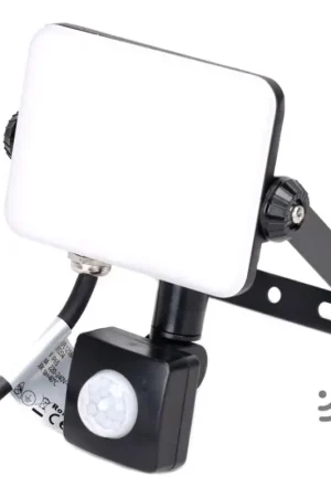 Aigostar - LED Schijnwerper met sensor LED/20W/230V 4000K IP65 zwart Alleen Vandaag