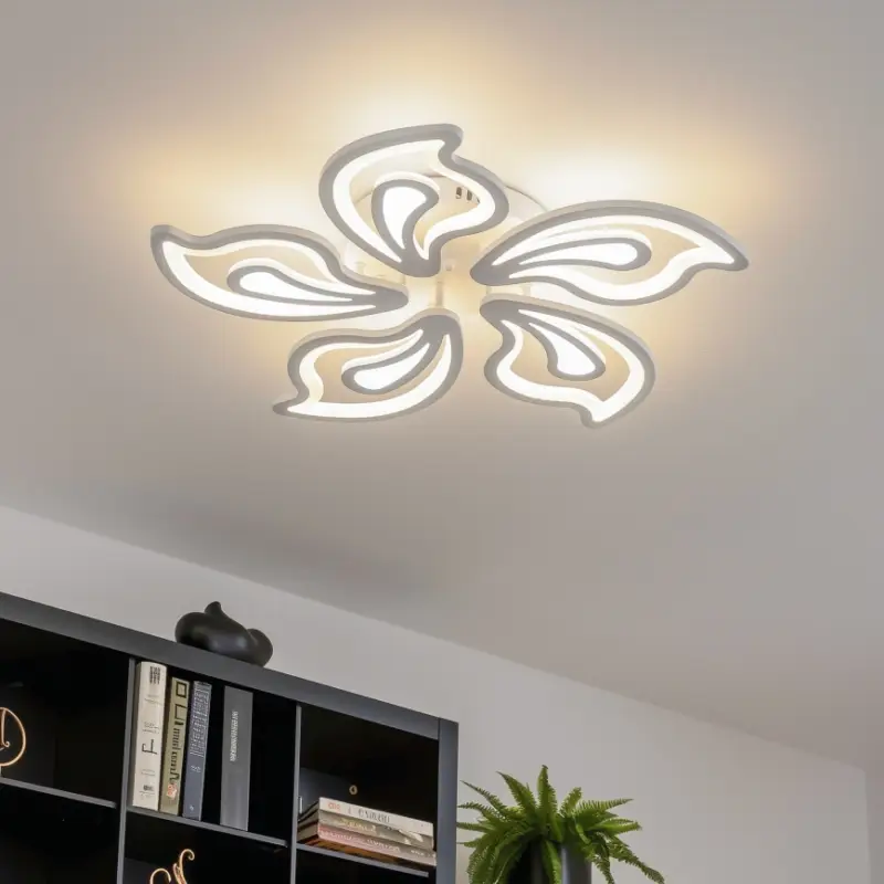 Exclusieve Aanbieding Brilagi - Dimbare LED bevestigde hanglamp TWIST LED/125W/230V 3000-6500K + afstandsbediening