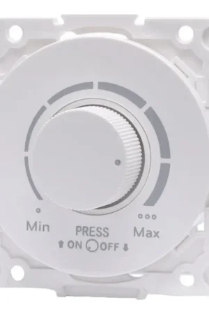 Aigostar - Draaibare dimmer 300W/230V wit Must-Have
