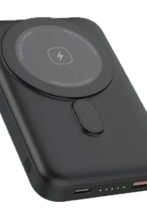 Magnetische Powerbank met MagSafe draadloos opladen 10000 mAh 20W Power Delivery zwart Betaalbaar