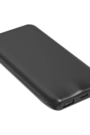 Powerbank 10000 mAh 10W Power Delivery 2xUSB-C + 1xUSB-A zwart Seizoensaanbieding