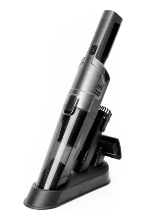 Draagbare oplaadbare autostofzuiger 75W/2800 mAh zwart Op = Op