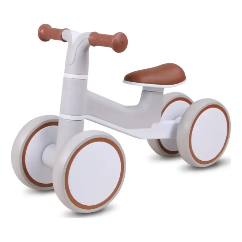 Loopfiets KVADROLET grijs/bruin Tijdelijk Beschikbaar
