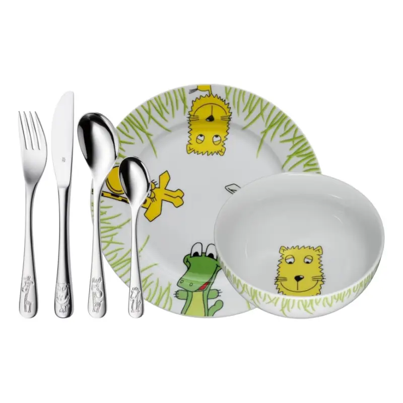 WMF - Kinderservies en bestekset SAFARI 6st Korting