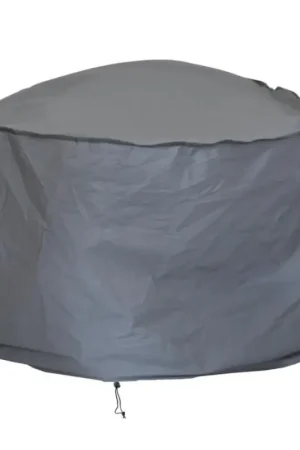 Nieuw Afdekking voor vuurkorf 93x58 cm grijs