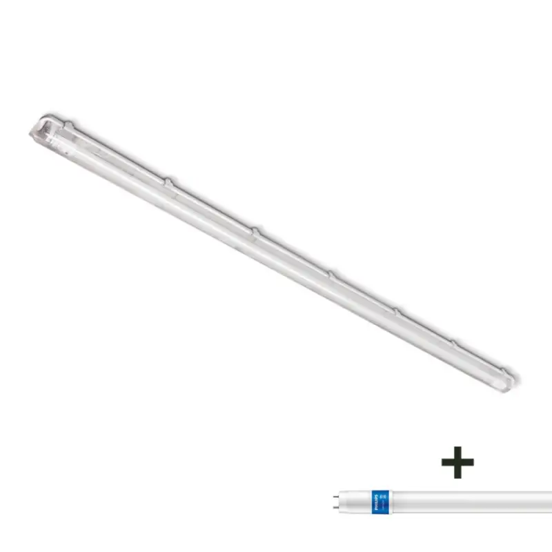 Nieuw Industrie TL-Buis 1xG13/230V IP65 + LED TL-buis met sensor Philips MASTER T8 G13/24W