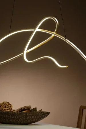 Snelle Levering ONLI - LED Hanglamp aan een koord SIGN LED/42W/230V 4000K goud