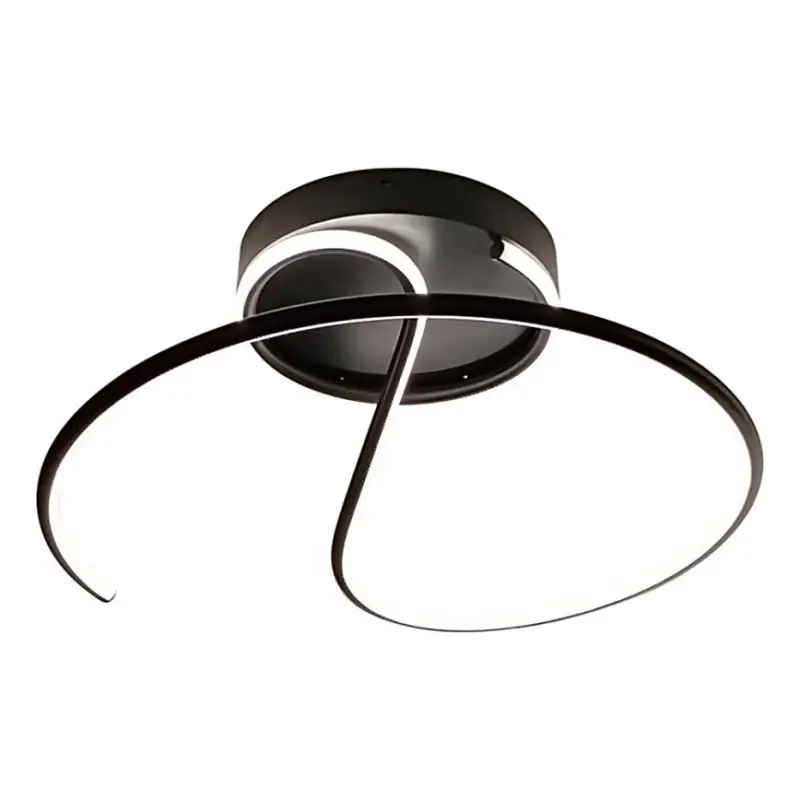Gereduceerde Prijs LED Bevestigde Hanglamp DELTA LED/30W/230V zwart