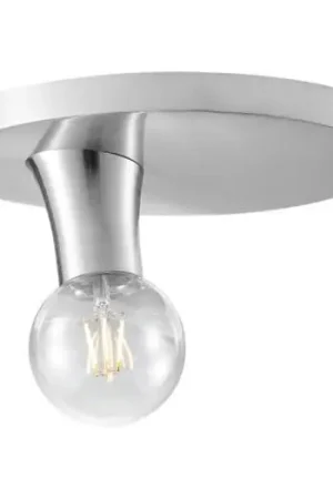 JUST LIGHT. 14777-55 - Plafondlamp TURN ME 1xE27/60W/230V mat chroom Hete Deal