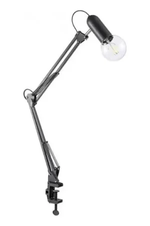 Rechtstreeks Van De Fabrikant JUST LIGHT. 14773-18 - Tafellamp met klem TURN ME 1xE27/60W/230V zwart