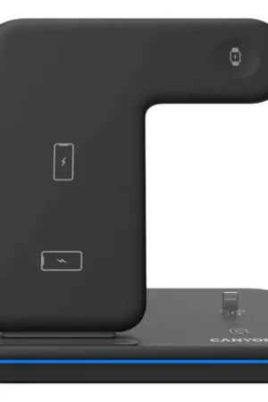 Canyon - Draadloze oplader 3in1 zwart Laatste Kans