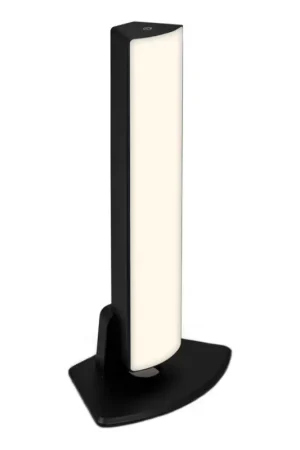 Laatste Versie Briloner 7474-015 - LED dimbare oplaadbare buiten tafellamp 2-in-1 LED/7W/5V 2x2200 mAh USB 3000K IP44 zwart