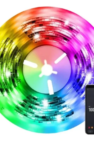 Aanbieding Immax NEO 07790L - LED RGB+CCT dimbare strip NEO SMART LED/15W/230V 3m IP65 Wi-Fi Tuya
