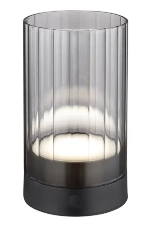 Globo - LED Buiten dimbaar oplaadbaar aanraken tafellamp LED/2W/3,7V 2700/4000/6500K 1200mAh IP44 grijs Dagaanbieding