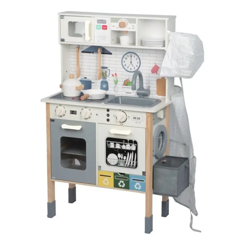 2Kids Toys - Kinderkeuken met accessoires 2xAAA + 2xAA Hoge Kwaliteit