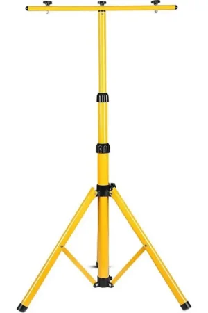 Statief voor schijnwerpers 180 cm geel Exclusieve Aanbieding