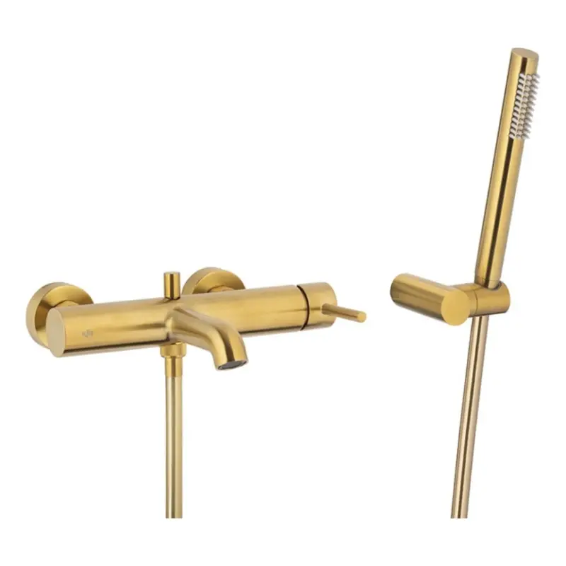 Fabrieksprijs KFA Armatura 5034-520-31 - Badset met kraan MOZA Grond goud