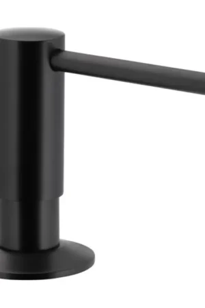 Merkproduct KFA Armatura 990-100-81 - Verzonken zeepdispenser DUERO roestvrij/mat zwart