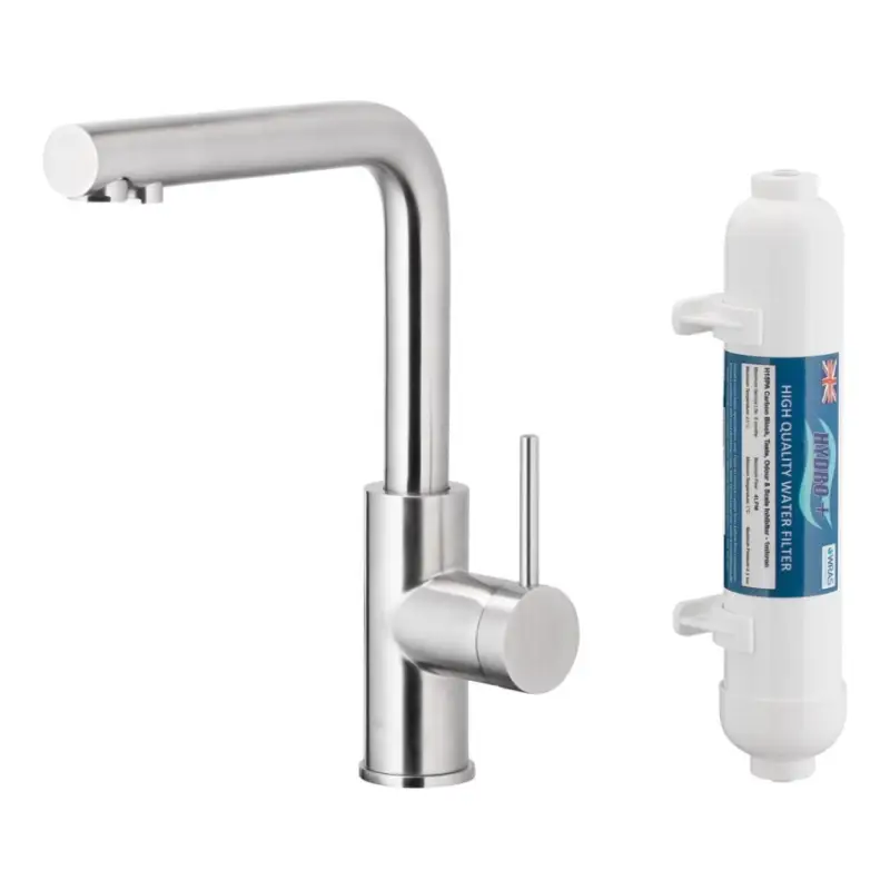 KFA Armatura 6623-912-22 - Gefilterd water kraan DUERO PURE roestvrij + filter Gecertificeerd