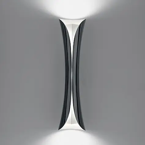 Rechtstreeks Van De Fabrikant Artemide 1373010A - Wandlamp CADMO 2xGU10/10W/230V zwart