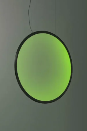 Artemide 1992330APP - LED RGBW Dimbare hanglamp aan een koord DISCOVERY LED/42W/230V 2700-6500K zwart Voordeelprijs
