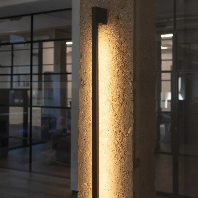 Laatste Kans LED Buitenwandlamp YALTE LED/10W/230V 4000K IP54 zwart
