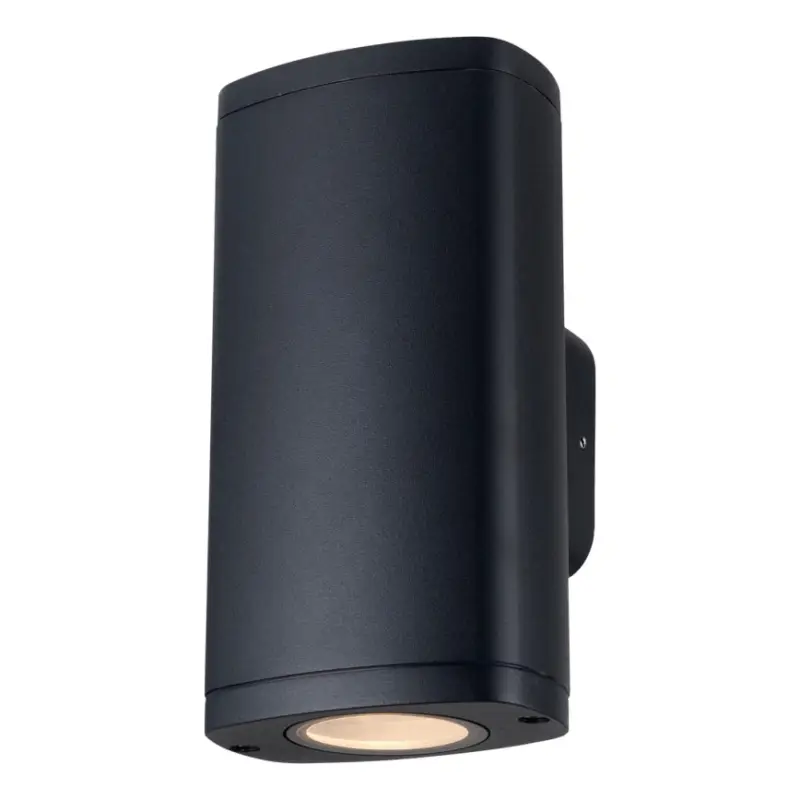 Alleen Vandaag Wandlamp voor buiten ZEVI 2xGU10/10W/230V IP54 zwart