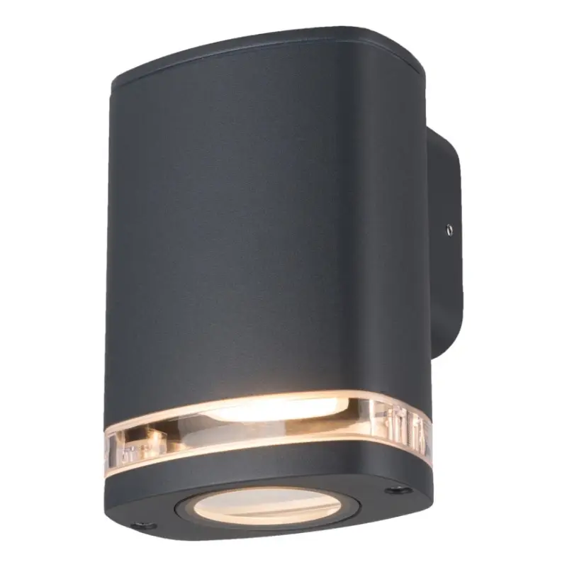 Beperkt Aanbod Wandlamp voor buiten ZEVI 1xGU10/10W/230V IP54 antraciet