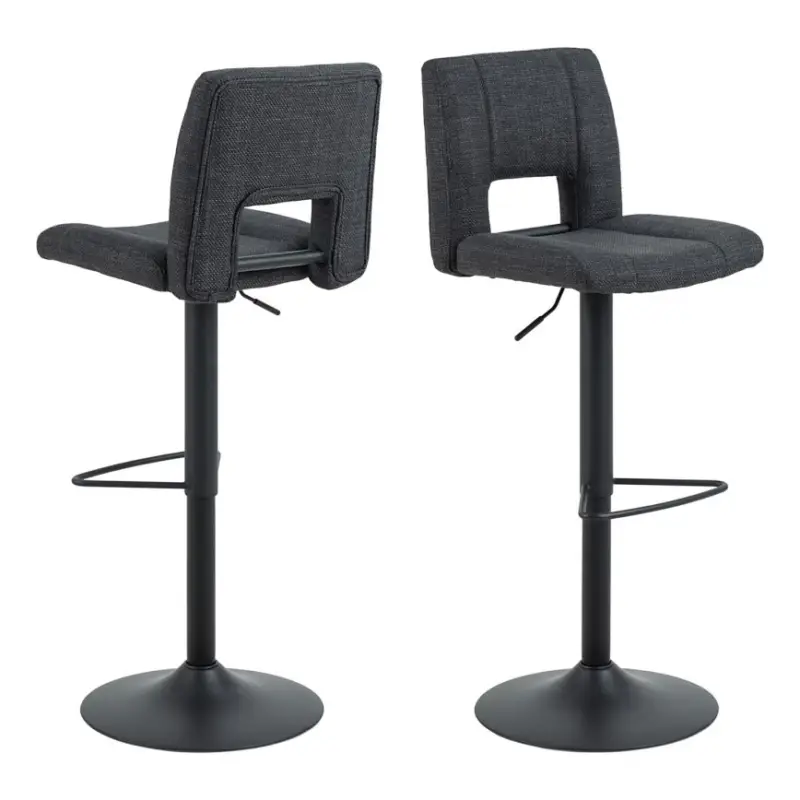 Barkruk SERENA 1 st. donker grijs Dagaanbieding