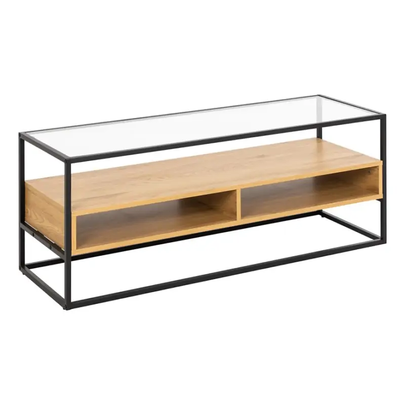 TV-meubel ZEIN eiken/zwart Express Levering