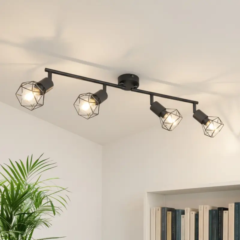 Dagaanbieding Brilagi - Plafondspot CAGE 4xE14/40W/230V