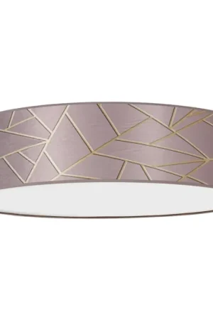 Aanbieding Plafond Lamp ZIGGY 3xE27/60W/230V roze/goud