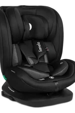 Lionelo - Autostoel BASTIAAN i-Size 40-150 cm zwart Gereduceerde Prijs