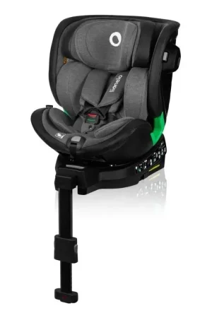 Lionelo - Autostoel HARMONY i-Size 40-150 cm met draaibare basis zwart/grijs Uitverkoop