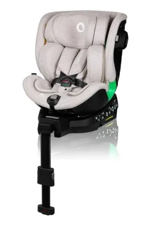 Nu Kopen Lionelo - Draaibare autostoel met basis HARMONY i-Size 40-150 cm beige