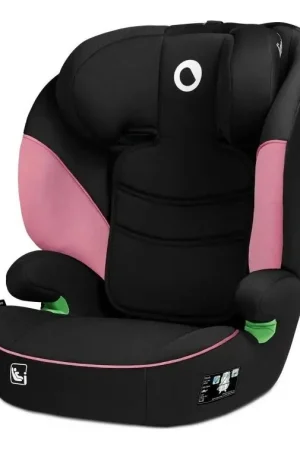 Nu Kopen Lionelo - Autostoel LARS i-Size 100-150 cm zwart/roze