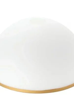 Koop Vandaag Vervangingsglas voor kroonluchter en vloerlamp OLD LAMP E27 diameter 30 cm wit/goud