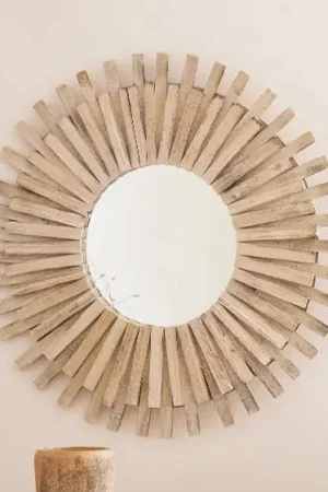 Atmosphera - muur spiegel MANON diameter 88 cm spar Nu Kopen
