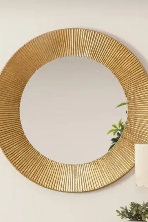 Atmosphera - muur spiegel MILDA diameter 90 cm Koopje