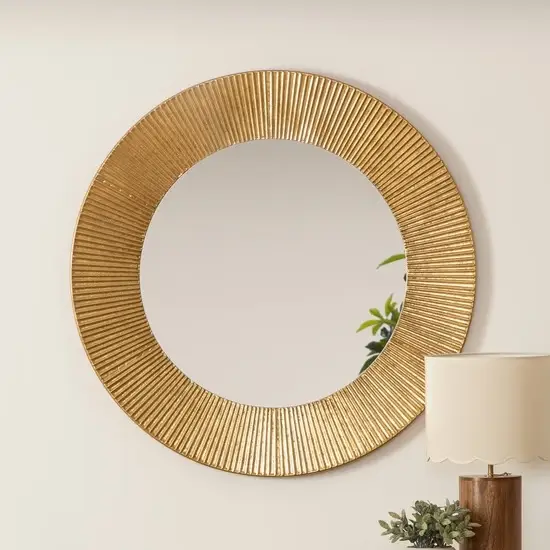 Atmosphera - muur spiegel MILDA diameter 90 cm Koopje