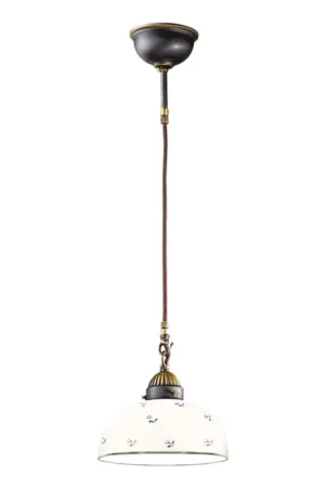 Actieprijs Kolarz 731.30.20 - Hanglamp aan een koord NONNA 1xE27/75W/230V diameter 20 cm groen